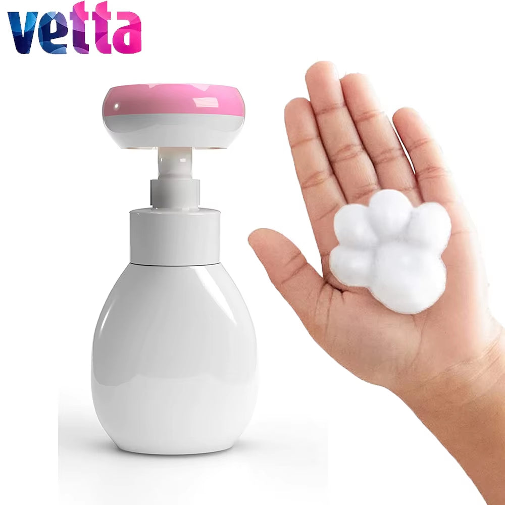 Vetta Hand Foam Dispenser Flower Shape Hand Soap Foam Hand Dispenser Flower Stamp Dispenser Foaming Soap Dispenser for Kids