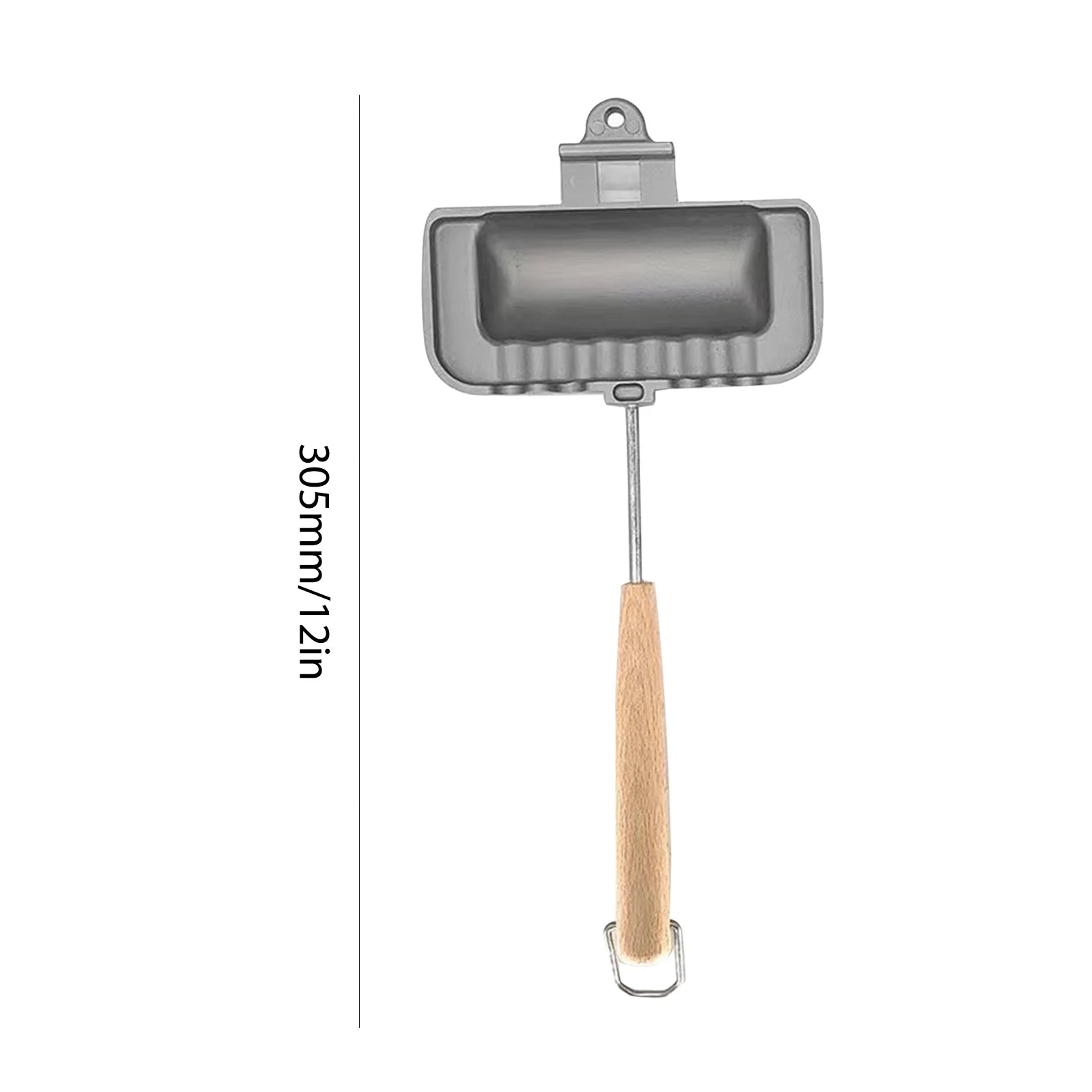 Double-Sided Sandwich Fry Pans Kitchen Toast Omelets Baking Tray High Temperature Resistant Applicable Gas Cooker Breakfast Pan