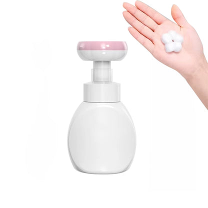 Vetta Hand Foam Dispenser Flower Shape Hand Soap Foam Hand Dispenser Flower Stamp Dispenser Foaming Soap Dispenser for Kids