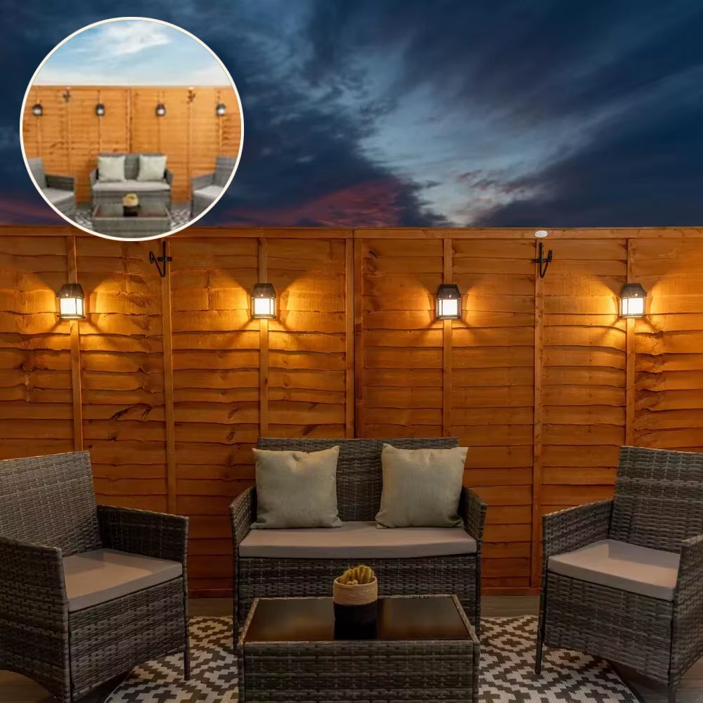 Vintage Solar Patio Light